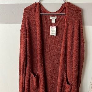 Burnt Orange Cardigan